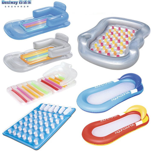 成人水上躺椅草莓翅膀柠檬充气浮床浮排漂浮气垫海滩垫浮板冲浪板