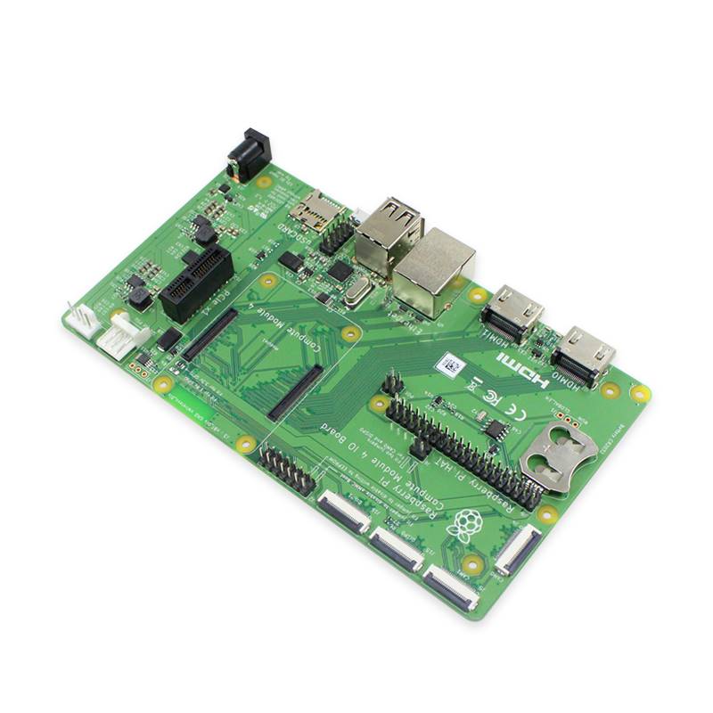 新品树莓派CM4计算模块底板ComputeModule4IOBoard核心板扩展板 电子元器件市场 树莓派配件 原图主图