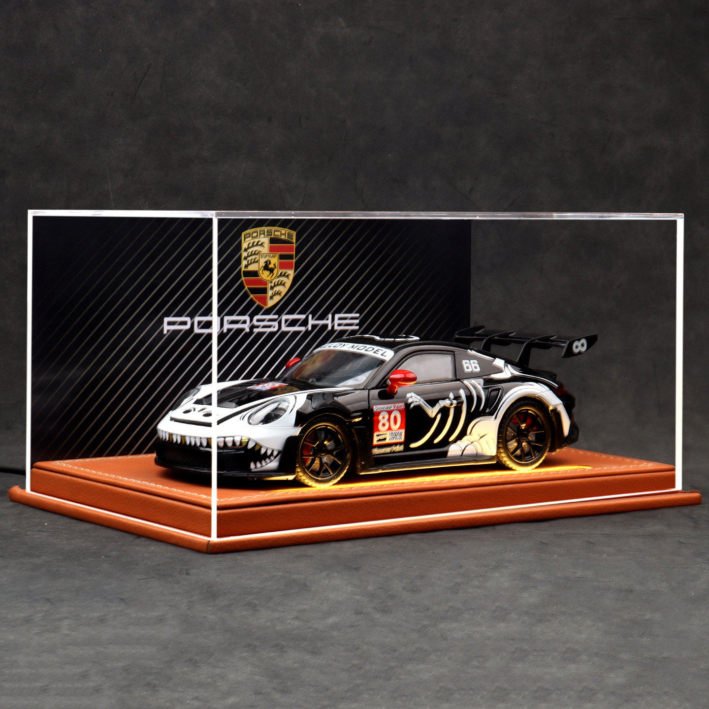 124保时捷911GT3R合金车模
