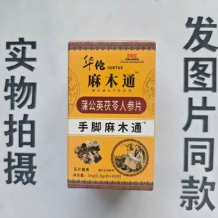 限量促销买1发2盒华佗麻木通蒲公英茯苓人参40片