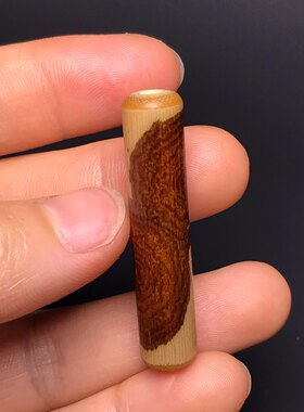 精品花底两清福建红湘妃背云手串佛珠勒子配饰竹节吊坠竹坠子挂件
