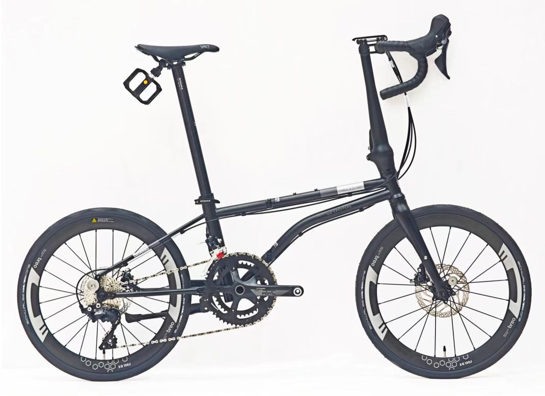 欧亚马折叠车高强度车架骑感好