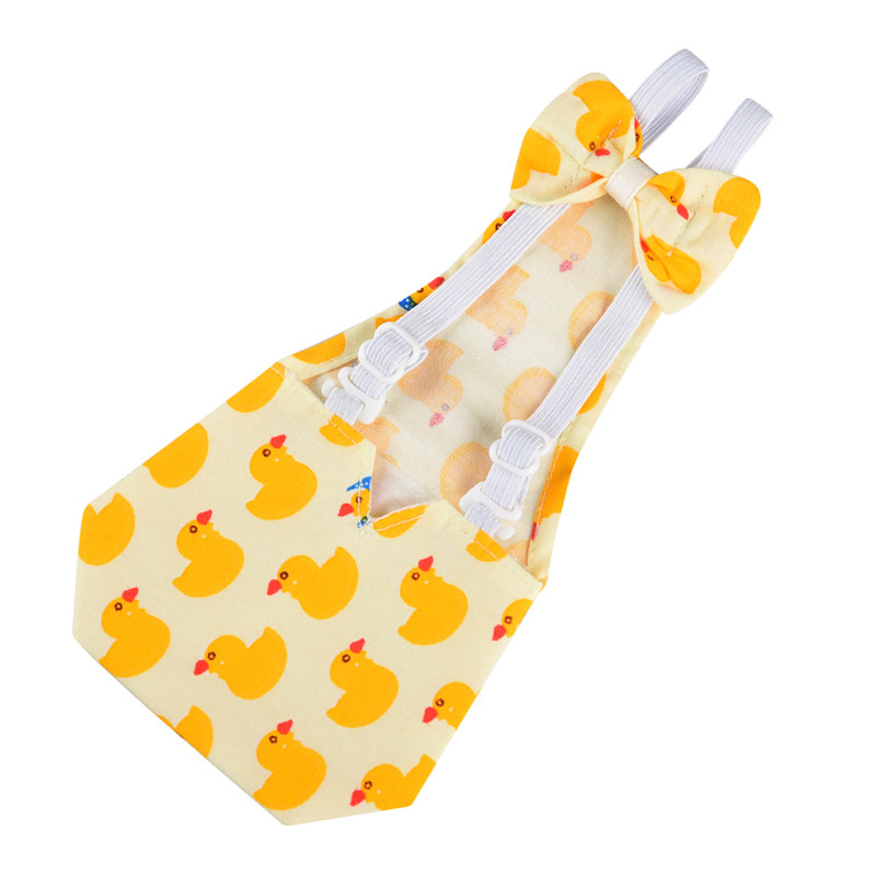 小鸭子屎兜尿不湿屁兜鸭子纸尿裤粪兜粪便兜科尔鸭尿布宠物鹅衣服