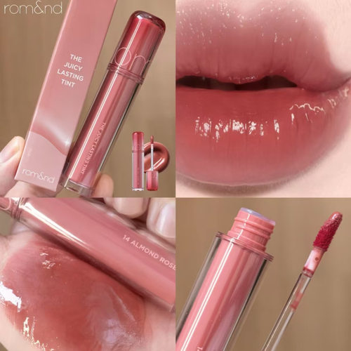 韩国romand果汁唇釉水光镜面玻璃