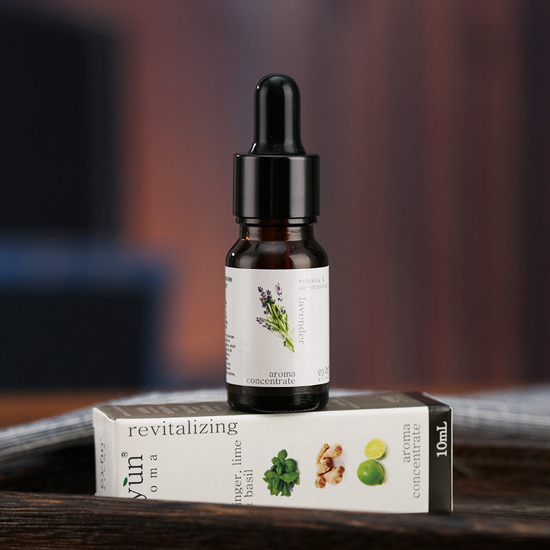 eyun水溶性植物香薰精油香熏灯炉加湿器精油10ml薰衣草檀香