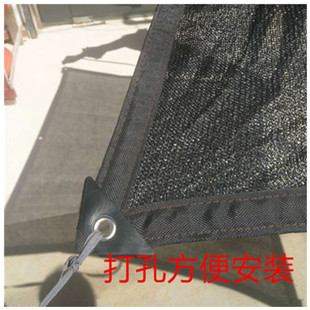 黑色加密加厚遮阴网 遮阳网防晒网隔热网 大棚遮荫网汽车屋顶降温
