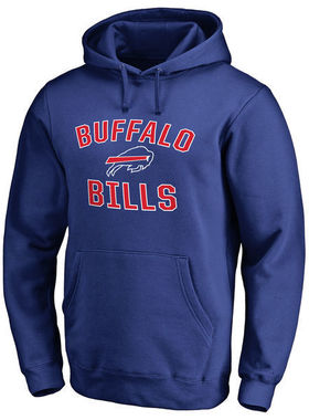 美职橄榄球联盟Bills布法罗比尔加绒卫衣套头连帽衫