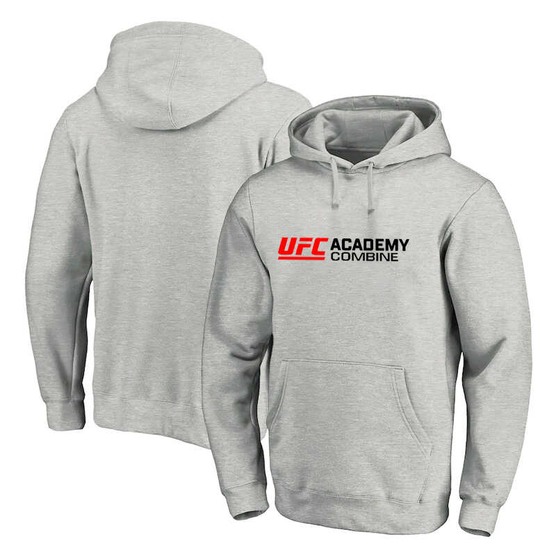 可定制UFC格斗MMA混合格斗武术散打拳击宽松运动保暖连帽套头卫衣