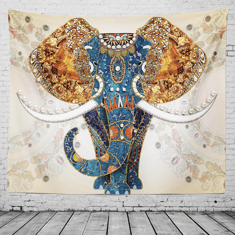 Marble printing Datura Bohemia Home Furnishing kitchen Upholstery elephant Tapestries Hanging picture Wall hangingin the Home Fabric , Tapestry/Tapestry  category - from Buy2taobao.com to provide professional Taobao agent buy service