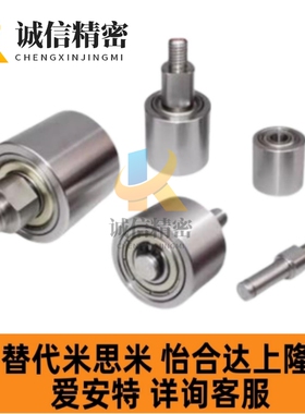 TGRS/TGRB/TGRA 20/25/30/35/40-20不锈钢立式导向滚轮外螺纹滚筒