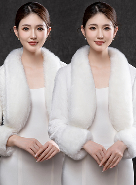 沫朵薇冬季婚礼韩版女