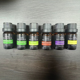 植物纯精油香薰精油持久留香室内家用单方精油套装
