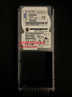 IBM 00Y2501 00Y2429 00Y5719 300G 10K 2.5 SAS V3500 V3700硬盘