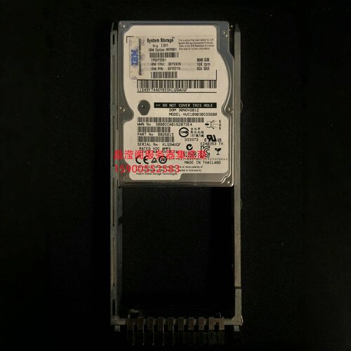 IBM 00Y2501 00Y2429 00Y5719 300G 10K 2.5 SAS V3500 V3700硬盘