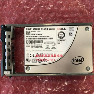 服务器硬盘 SSD R520 SATA 2.5寸 800G 固态 R540 R530 R510 DELL