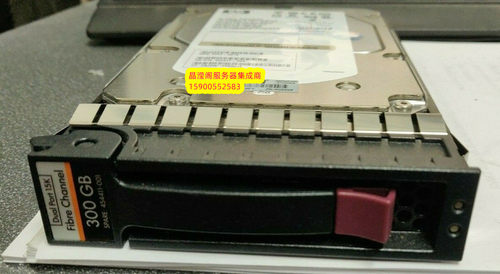 原装 AG690B 454411-001 300G 15K 3.5 FC EVA4400 6400 储存硬盘