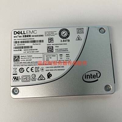 DELL R440 R540 R640 R740 R840 R940 3.84T SATA SSD 固态硬盘