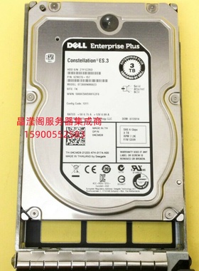 DELL SCV300 SCV2000 SC4020 SC8000 3T 7.2K 3.5 SAS 储存硬盘