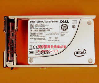 DELL R320 R410 R420 R430 R440固态服务器硬盘960G 2.5 SATA SSD