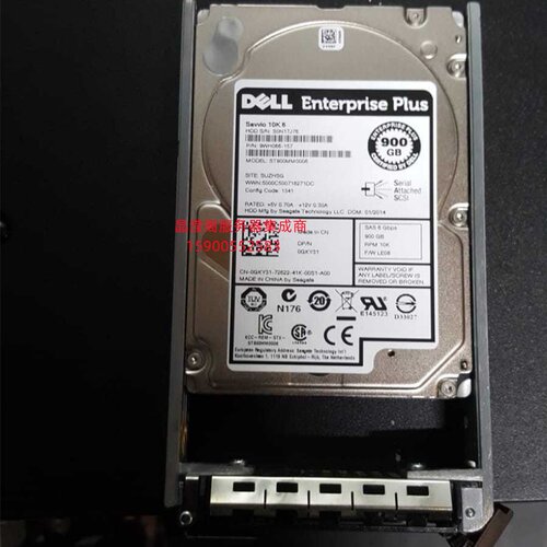 DELL SC4020 SC7020 SC8000 900G 10K 2.5寸 SAS 康贝 储存硬盘
