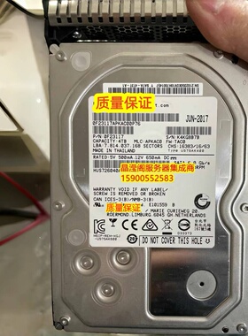 原装 02350XDV 4T 7.2K 3.5 SATA 128M OceanStor 9000 存储硬盘