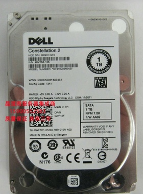 原装 DELL ST91000640NS 0WF12F 1T 7.2K 2.5 SATA 64M服务器硬盘