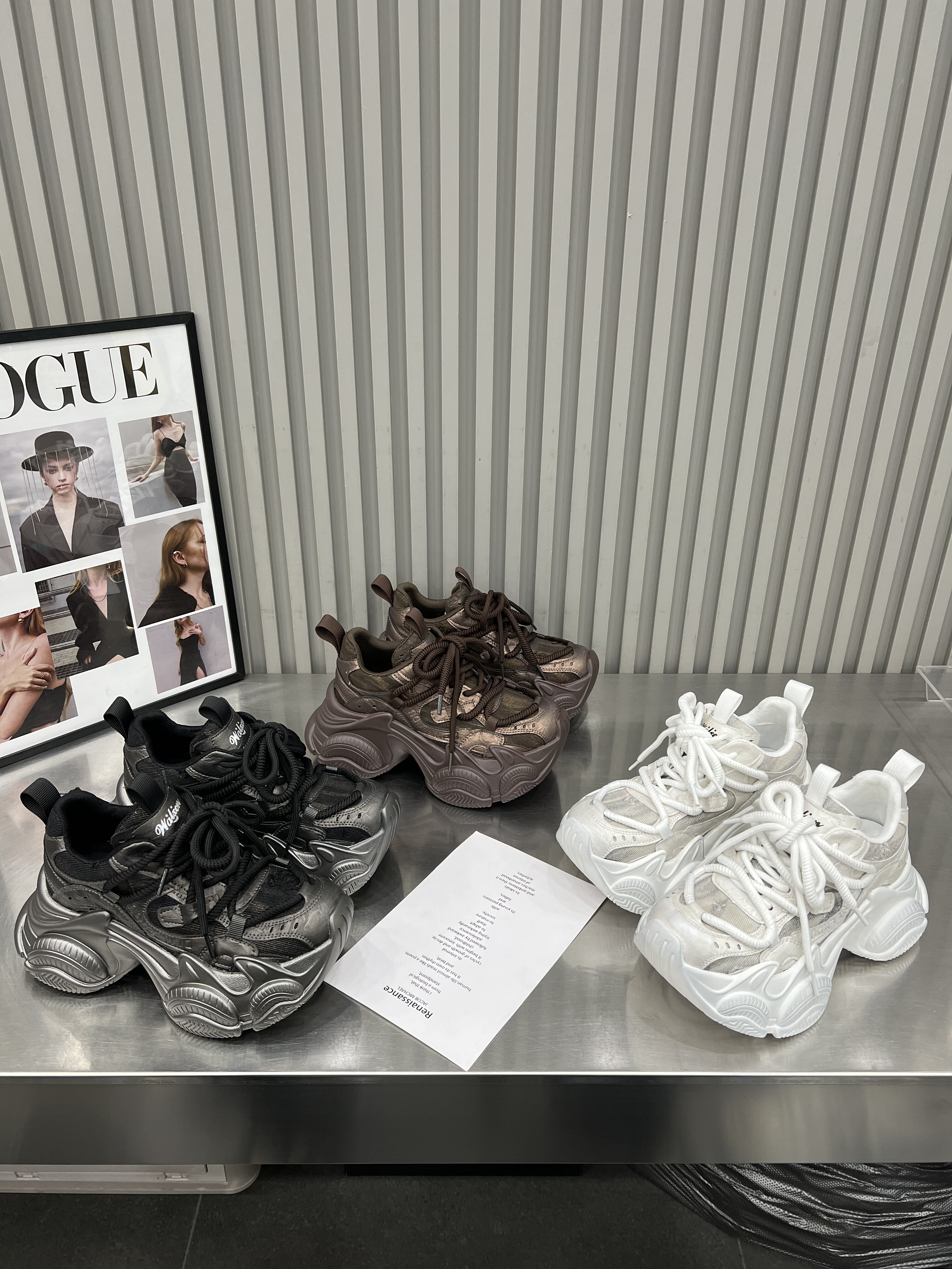 真皮厚底增高老爹鞋女鞋2025新款小个子松糕底擦色百搭休闲运动鞋