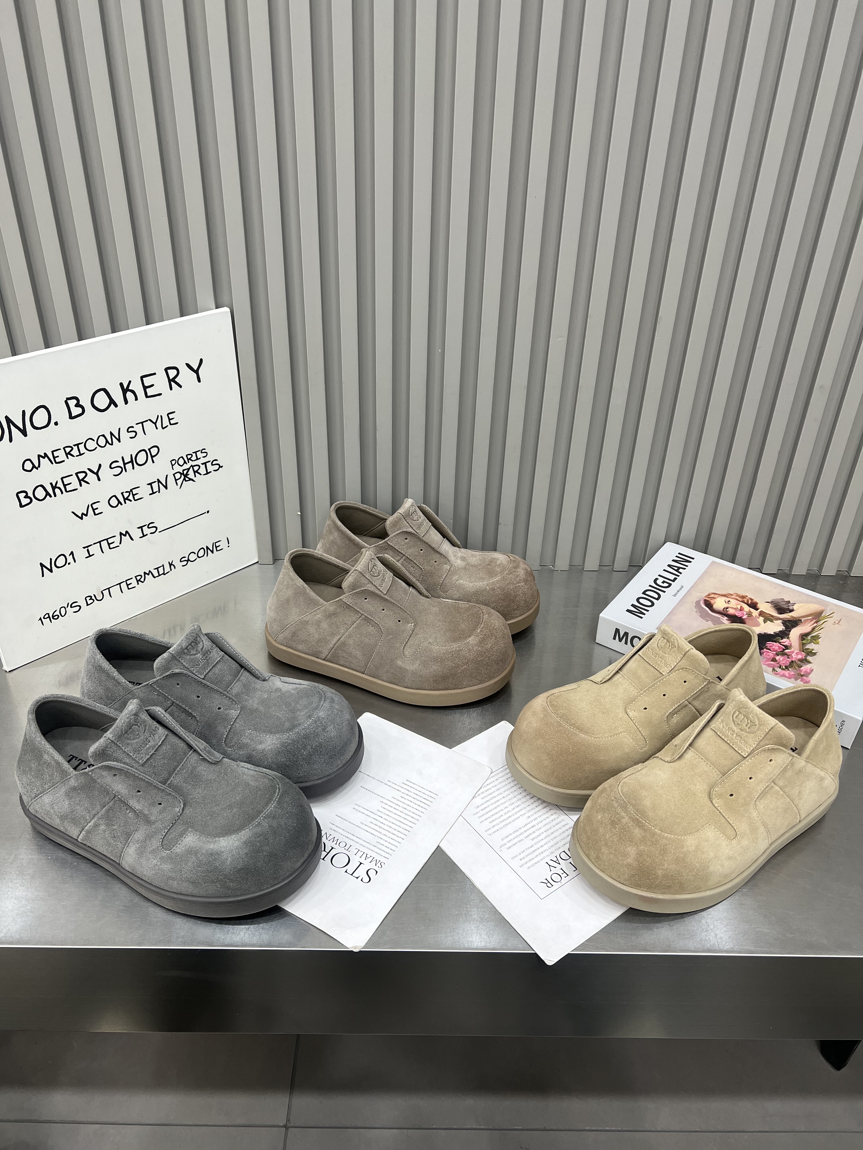 真皮厚底勃肯鞋女2026春季百搭内增高一脚蹬休闲乐福鞋复古豆豆鞋,女鞋,勃肯鞋/软木鞋,淘宝优惠券,粉丝福利购,淘宝优惠卷