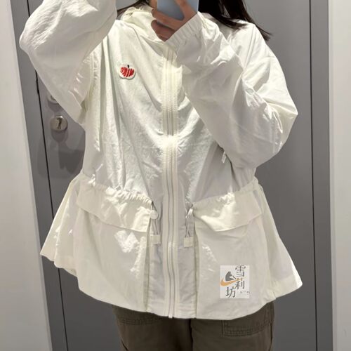 耐克防晒UPF40+收腰防风拒水外套