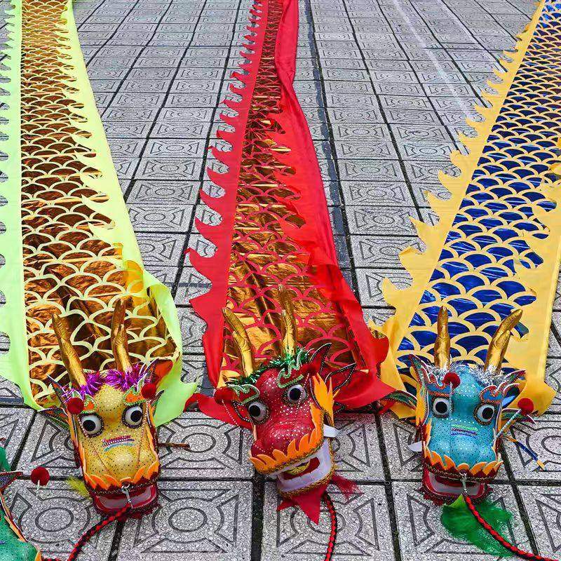 新年发光甩龙舞龙彩带春节集体活动舞龙全套表演道具用广场舞健身,商业/办公家具,商业美陈,淘宝优惠券,粉丝福利购,淘宝优惠卷