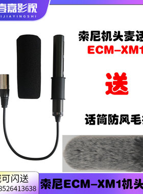 SONY/索尼ECM-XM1正品话筒FX3NX5RNX100Z150Z190ZX280NX200机头麦