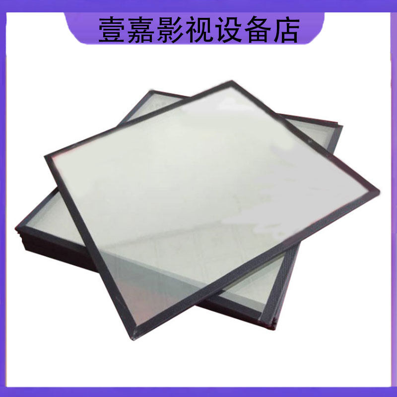 专业提词器玻璃进口专业分光镜 超薄膜提词器专业透光3D玻璃无重