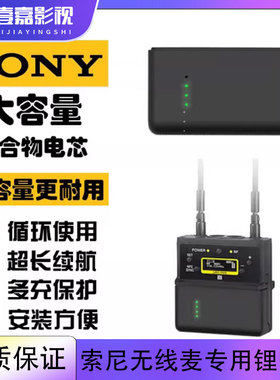 Sony索尼 D21 D26无线麦充电电池盒小蜜蜂配件B40 P40电池仓专用