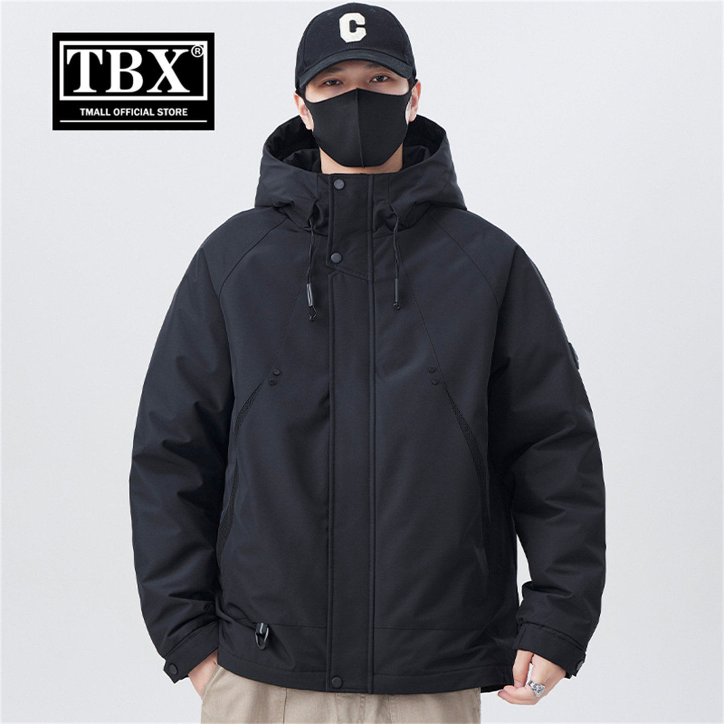 高端90鸭绒羽绒服男士2026新款秋冬季加厚保暖冲锋衣外套男款冬装