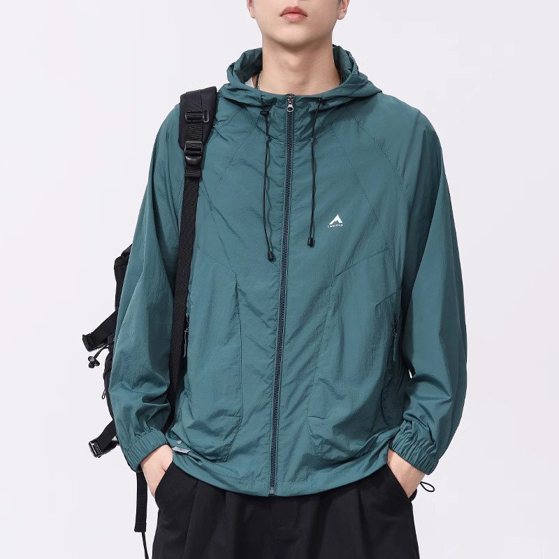 法国进口品牌UFP70+防晒服男冰丝薄款2026夏季新款透气骑行登山服