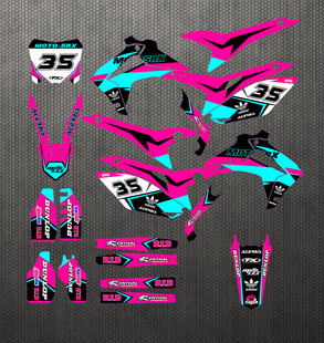 贵尊极盗者波速尔M7M8M1M2M3M4M5M6泰坦北海利剑R3贴花贴纸车贴画