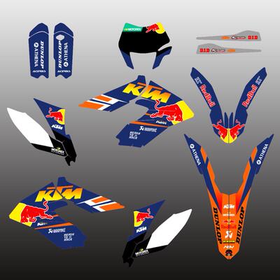 KTM FREERIDE 250 300 350自由骑越野摩托车贴花贴纸贴膜车贴画