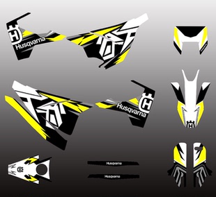 Husqvarna胡思瓦纳701 SUPERMOTO ENDURO越野车贴花车贴画贴膜