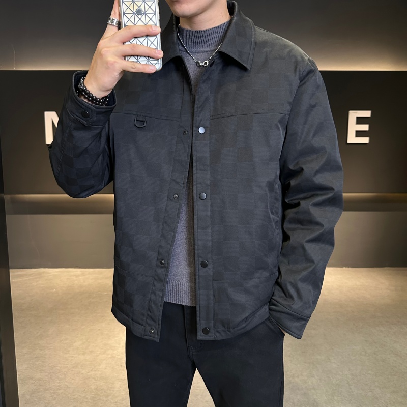 海阑之家羽绒服男士外套休闲