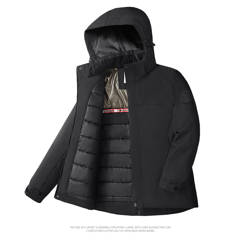 羽绒棉服男士休闲男款冬季2025新款户外秋冬棉袄外套羽绒服棉衣服