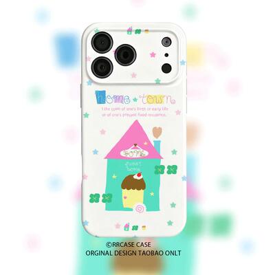 多巴胺小房子治愈可爱ins童趣适用苹果17promax/16手机壳iPhone151413/12OPPO小米红米vivo一加真我