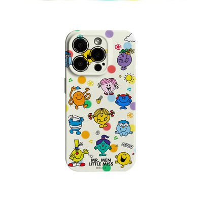 奇先生妙小姐艺术趣味卡通小众适用苹果16promax/15手机壳iPhone141312/11OPPO小米红米vivo一加真我