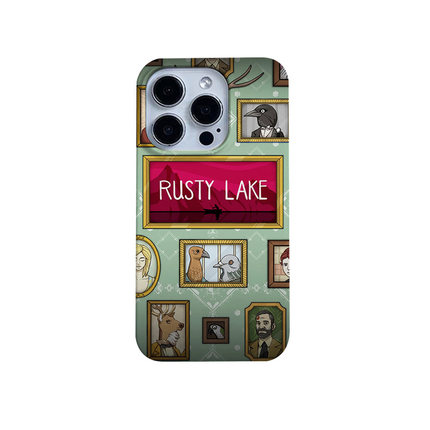 Rusty Lake锈湖游戏周边暗黑适用苹果16promax/15手机壳iPhone14/13/12/11华为荣耀OPPO小米红米vivo一加真我