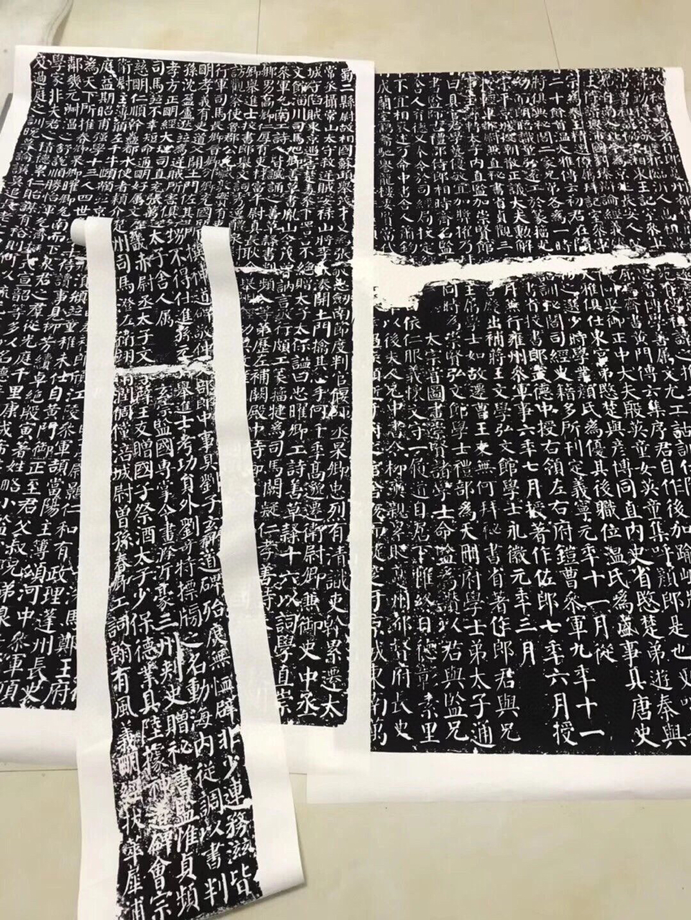 颜真卿颜勤礼碑拓片原色原尺寸高清艺术微喷1:1书法字帖装饰书法