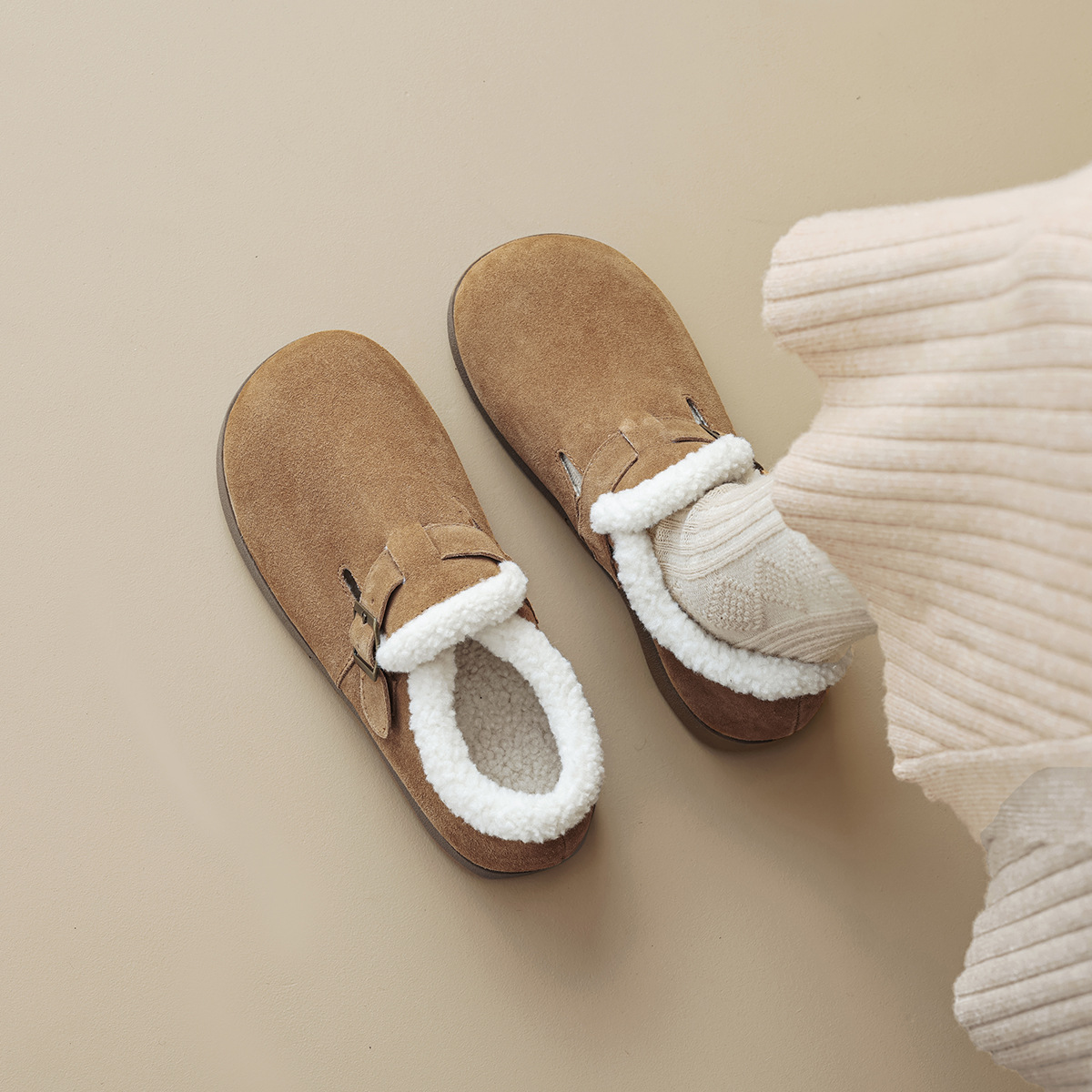 2025年秋冬季新款皮勃肯鞋