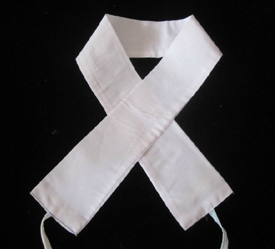 道巾 道士服装配饰假领 白领乾坤道装得罗法衣领子武当晨露太极服