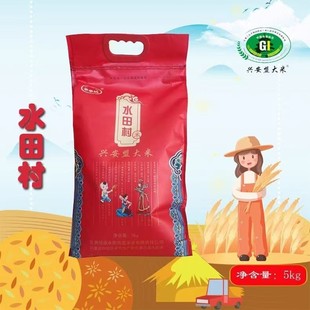 兴安盟扎赉特旗大米水田村长粒米2025新米5kg10斤软糯Q弹龙洋香米