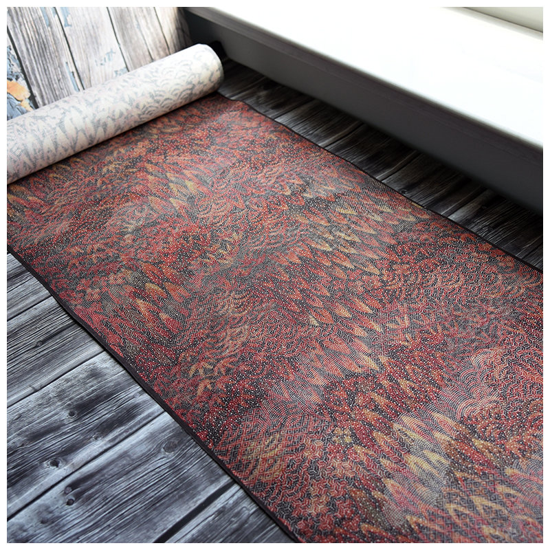 正绢真丝旗袍口金荷包小纹反物零