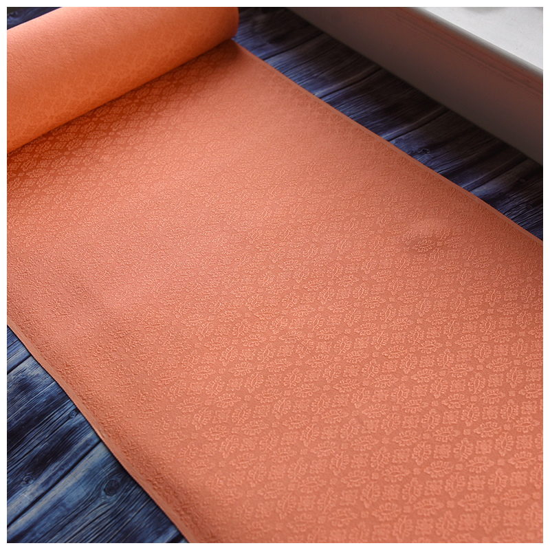 正绢真丝旗袍新中式更纱小纹反物