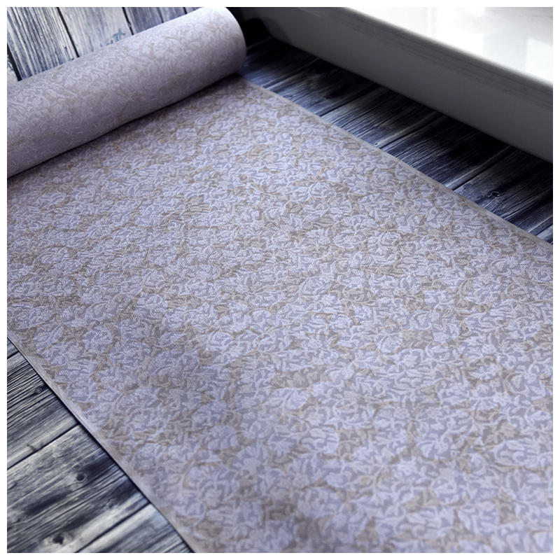 正绢真丝旗袍新中式花罗小纹反物